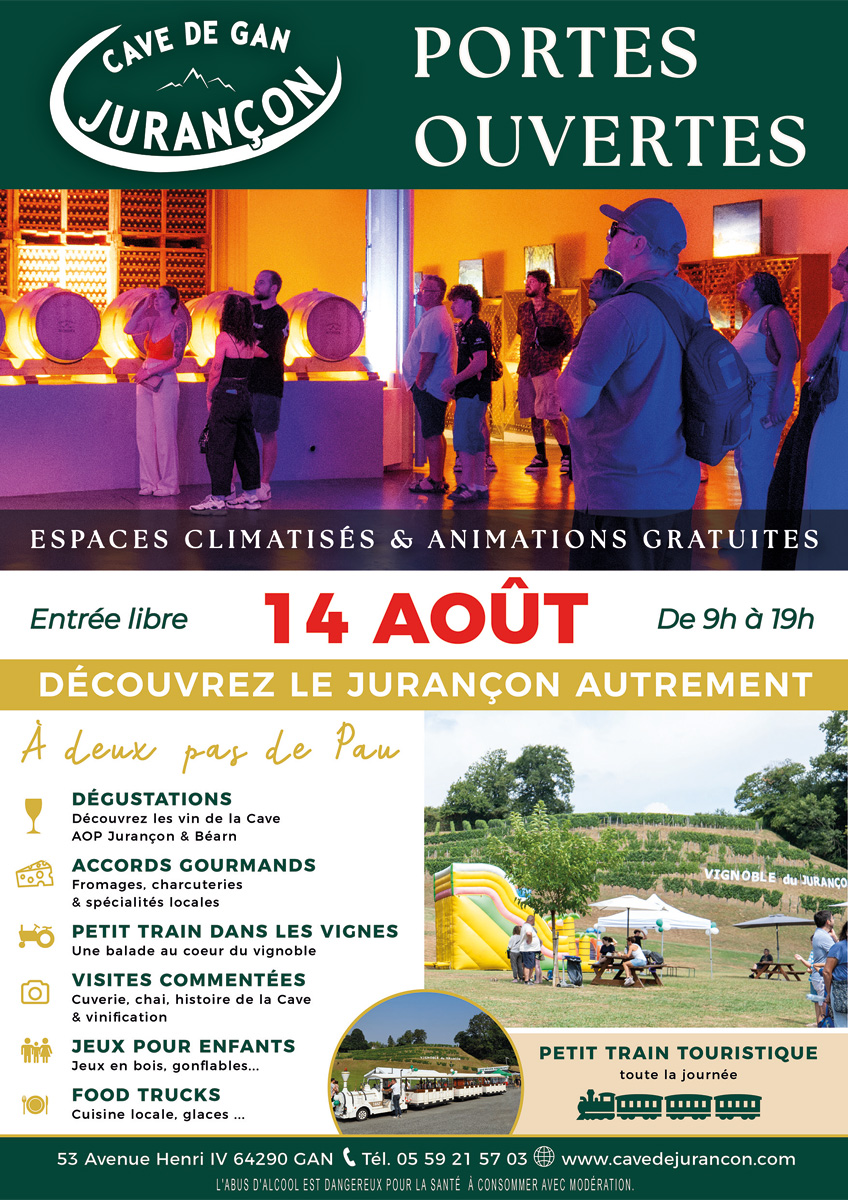 Journée Portes Ouvertes à la Cave de Jurançon