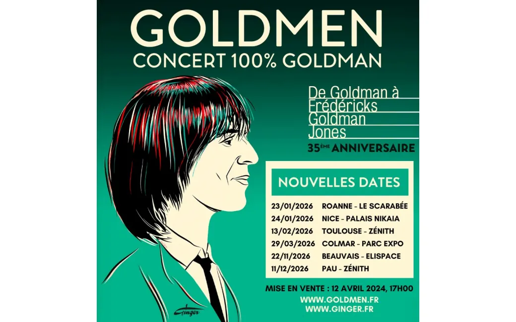 Concert : Goldmen - Crédit: Zénith de Pau Pyrénées | CC BY-NC-ND 4.0