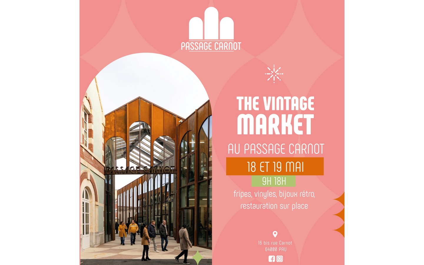 The Vintage Market au passage Carnot