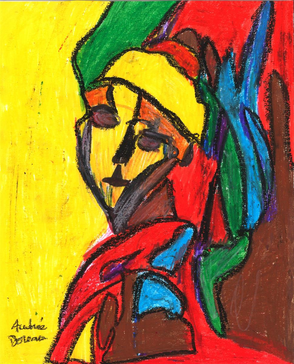 Exposition de peintures, au restaurant de la Tour