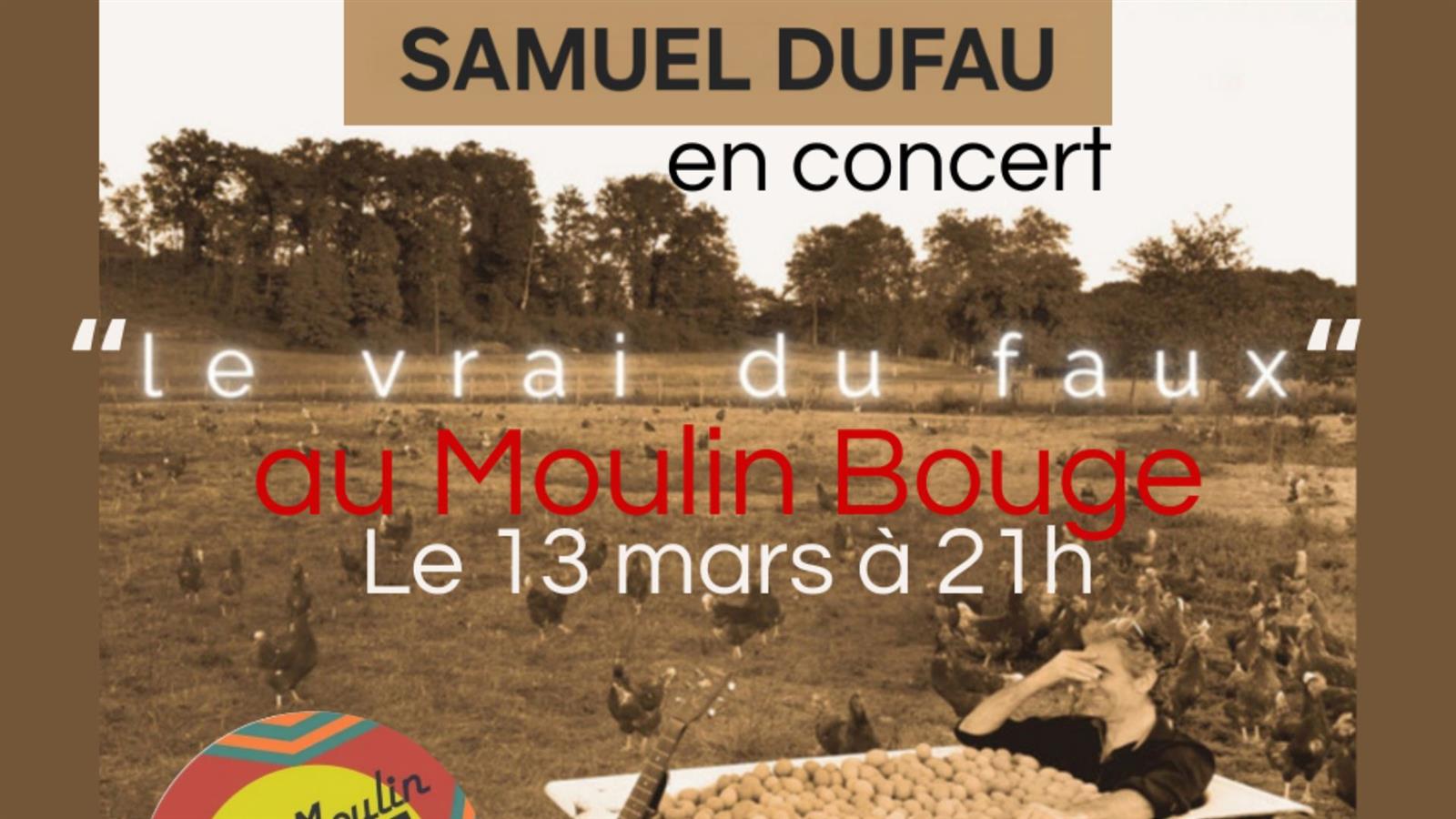 Concert : Samuel Dufau