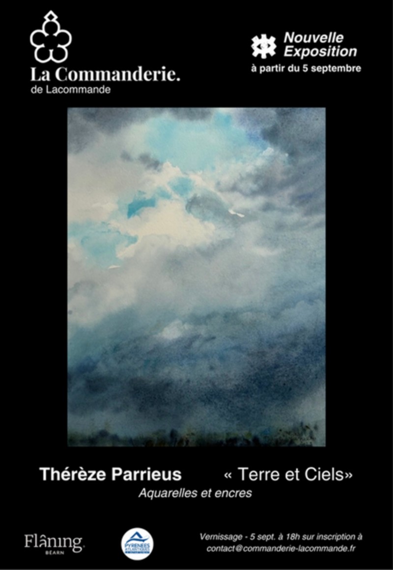 Exposition d'aquarelles : Terre et ciels