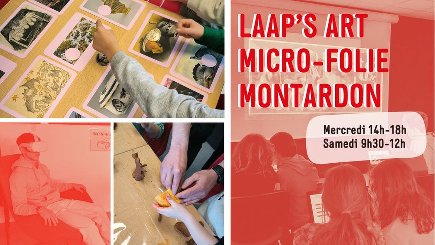 Ateliers enfants, à la Micro-Folie