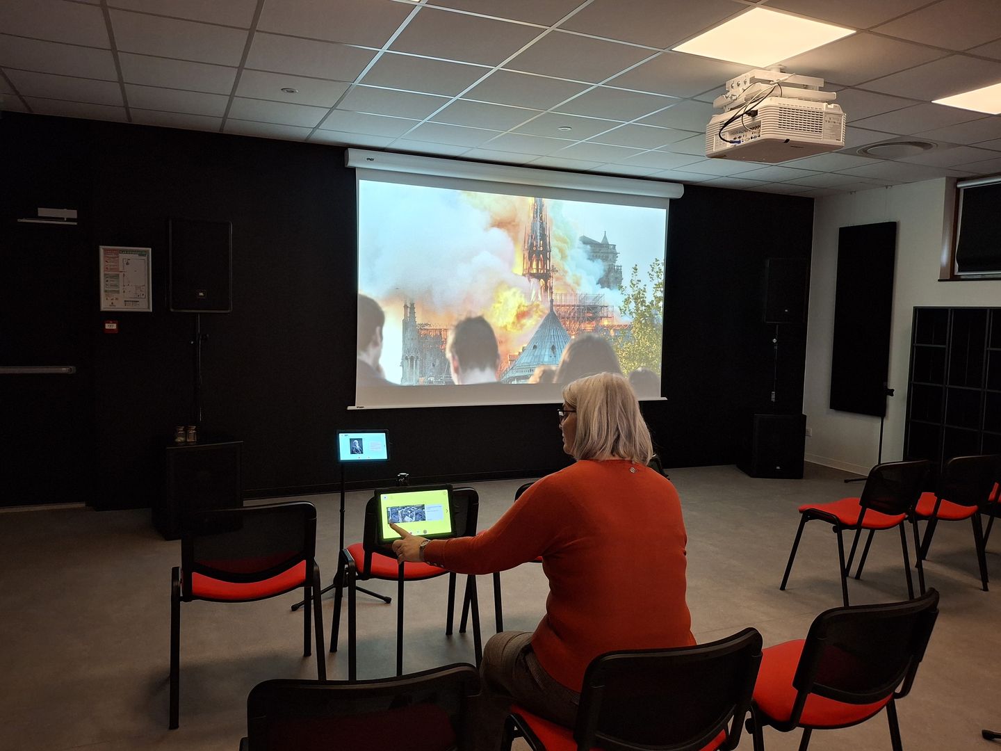 Musé numérique et ateliers, à la Micro-Folie