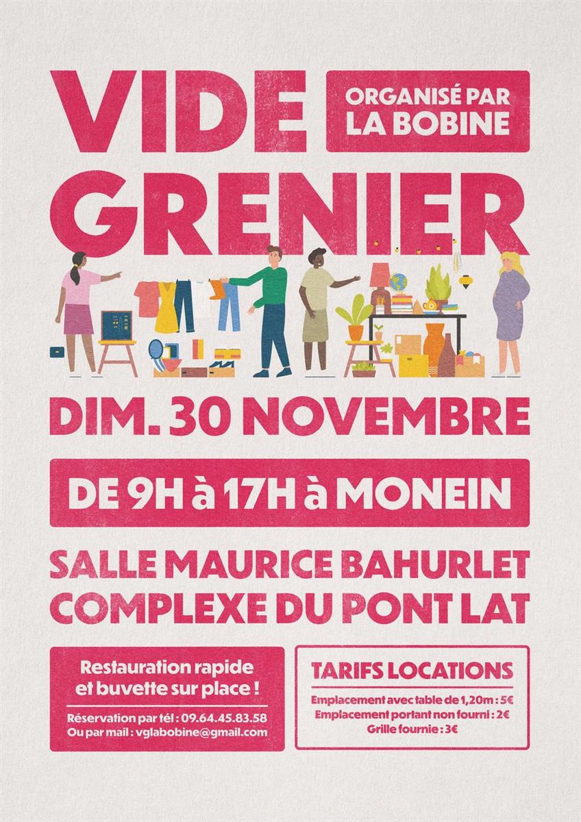 La Bobine fait son vide grenier