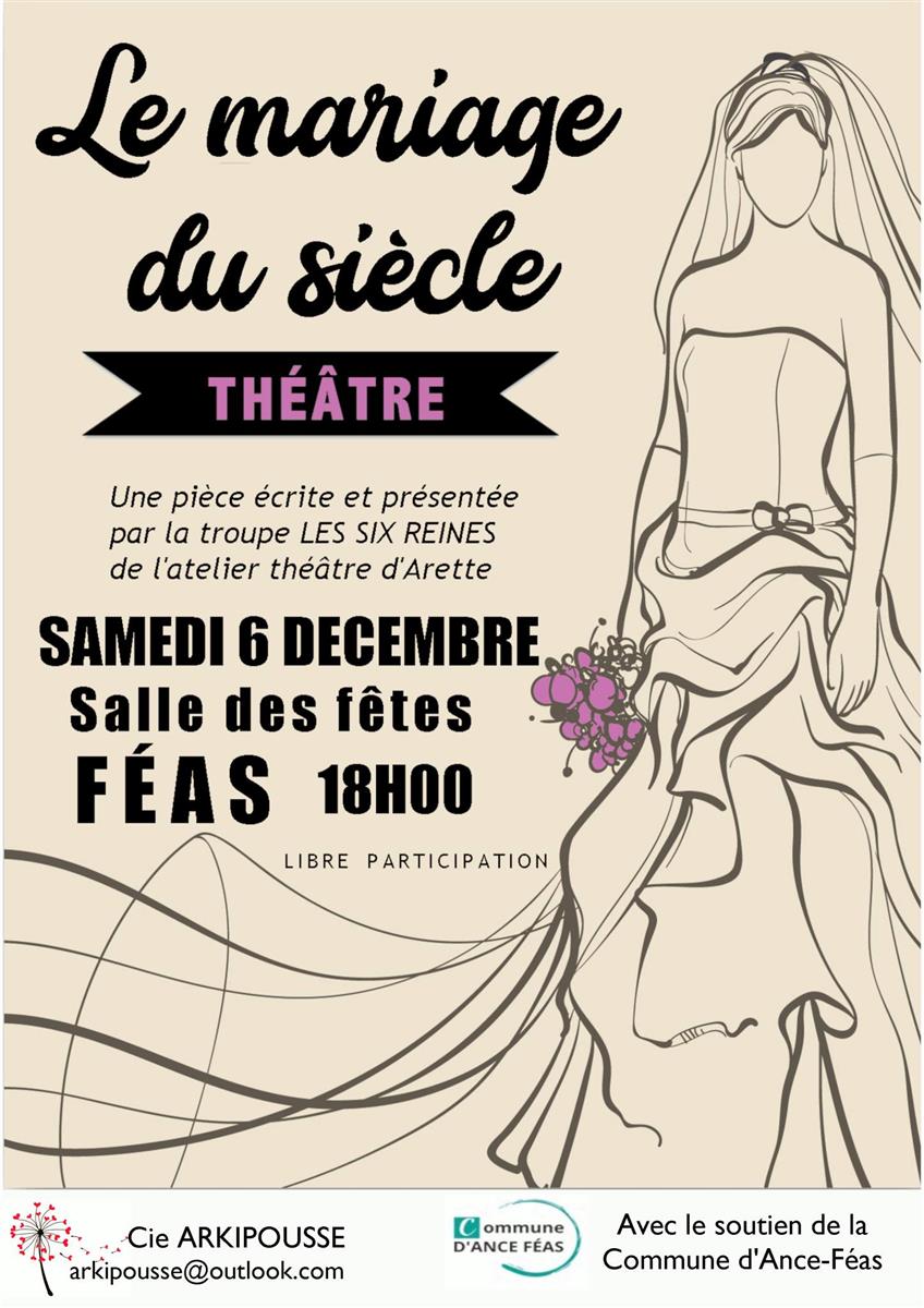Théâtre : Le mariage du siècle