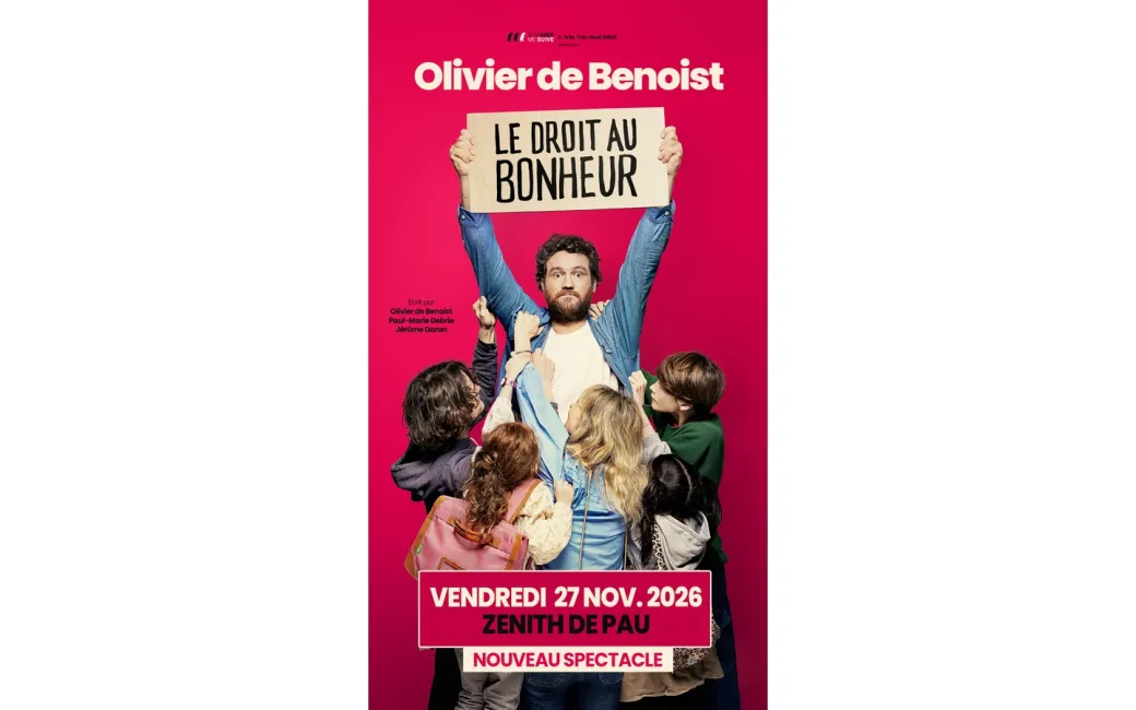 OLIVIER DE BENOIST - Crédit: Zénith de Pau Pyrénées | CC BY-NC-ND 4.0