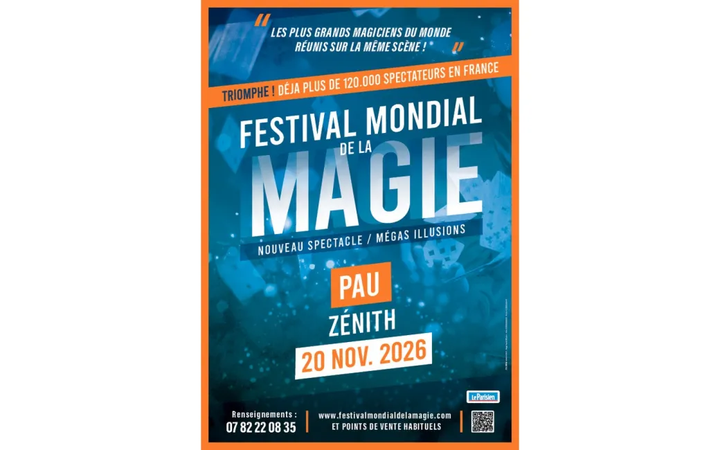 FESTIVAL MONDIAL DE L ... - Crédit: Zénith de Pau Pyrénées | CC BY-NC-ND 4.0