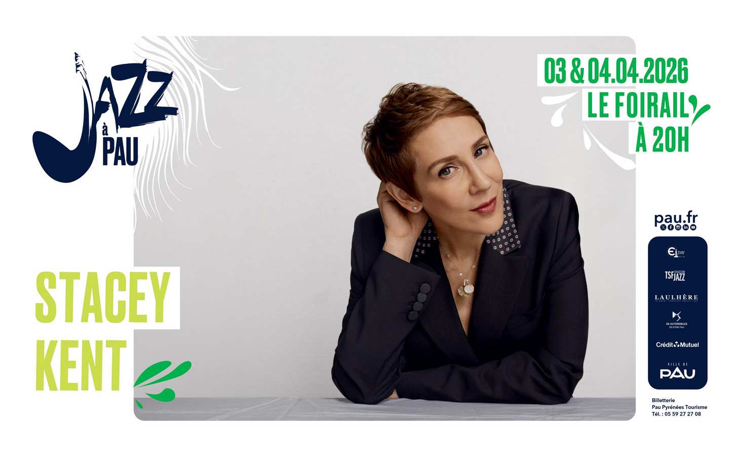 Saison de "Jazz à Pau" : Stacey Kent