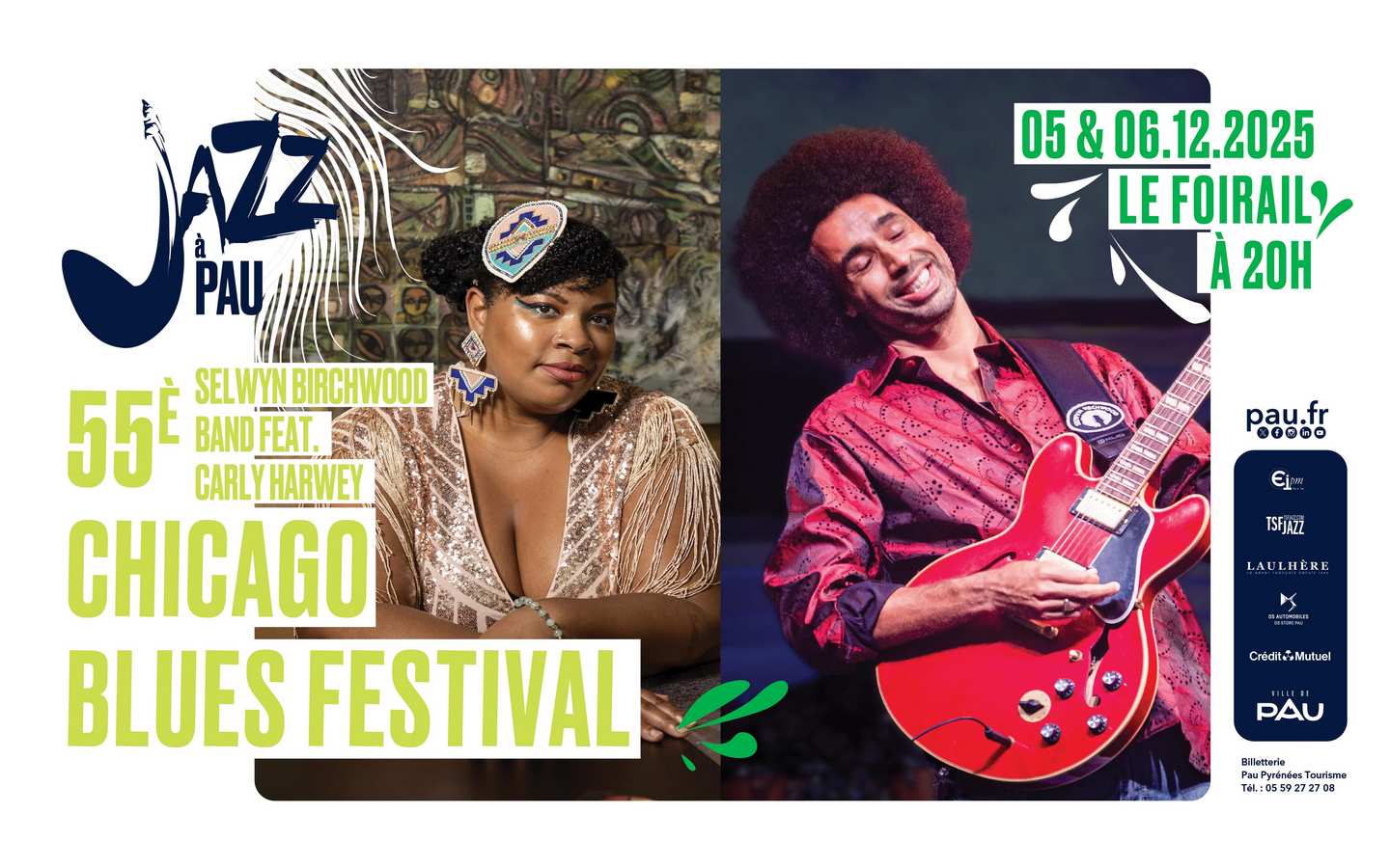 Saison de "Jazz à Pau" : 55è Chicago Blues Fes ...