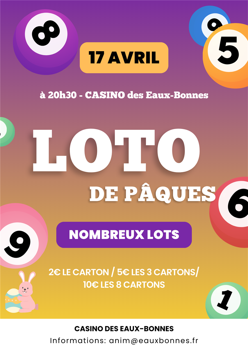 Loto de Pâques aux Eaux-Bonnes