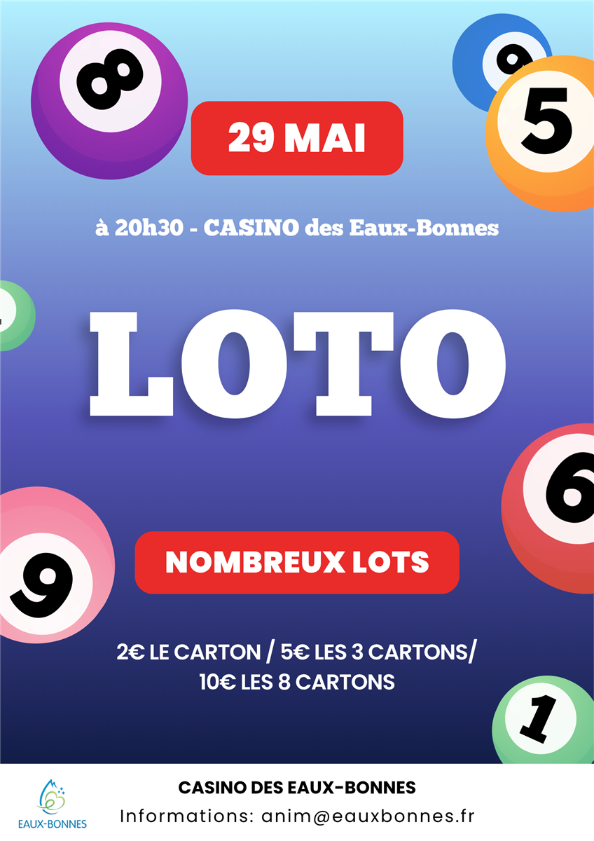 Loto du casino aux Eaux-Bonnes