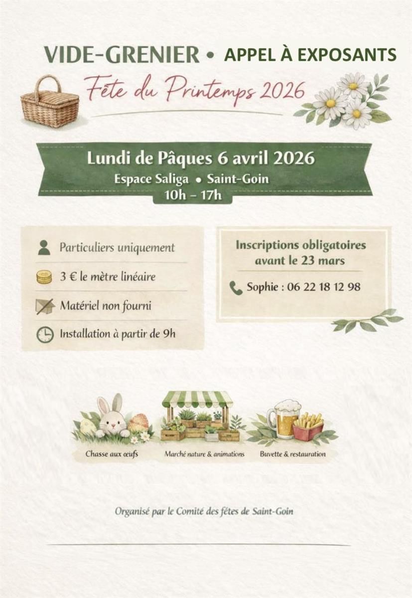 Vide grenier - Fête du Printemps