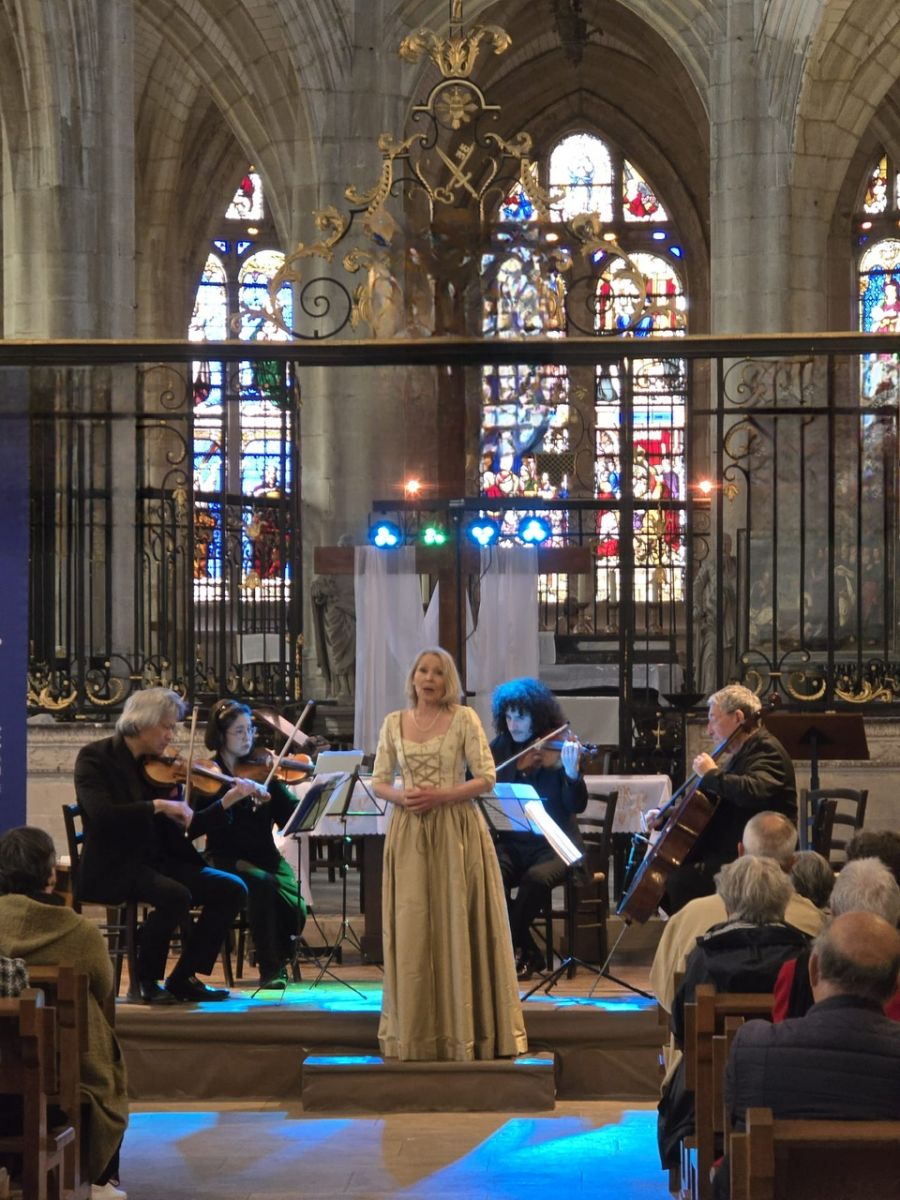 Concert du Quatuor à cordes Franz, avec la sop ...