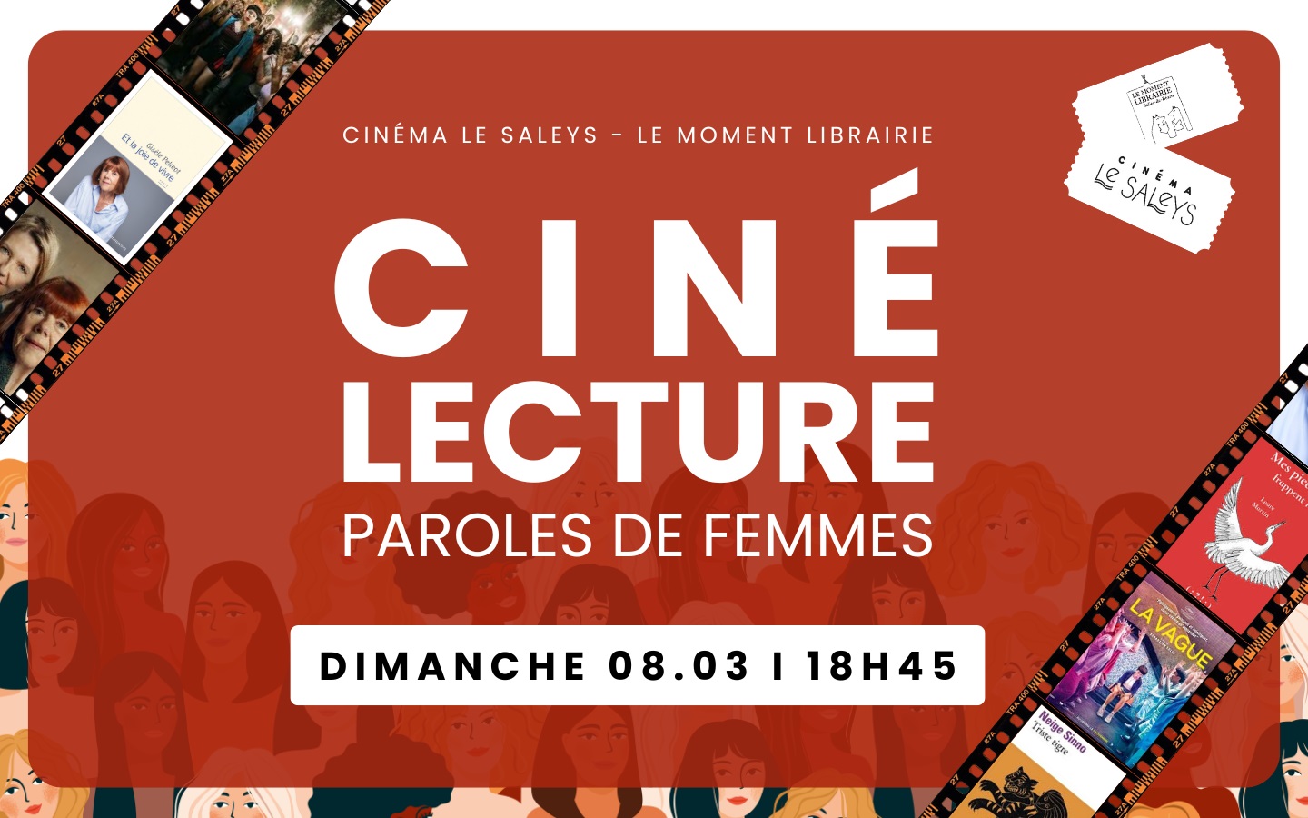 Ciné et lectures de femmes