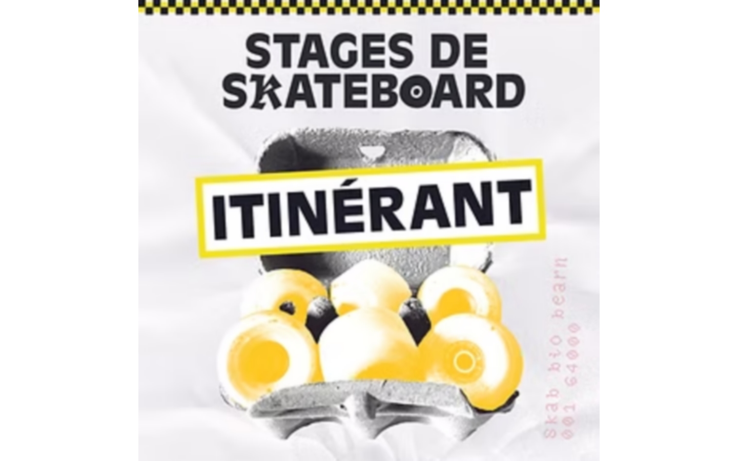 SKAB school - Stage skateboard itinérant