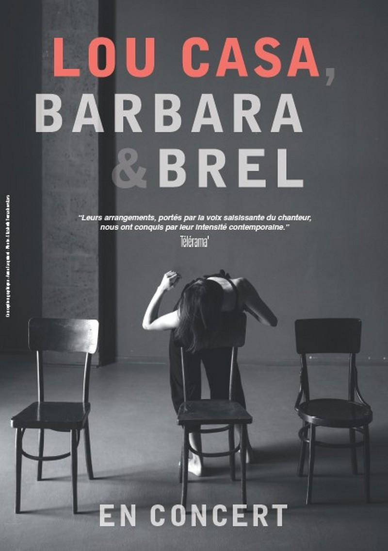 Concert : Lou Casa, Barbara et Brel