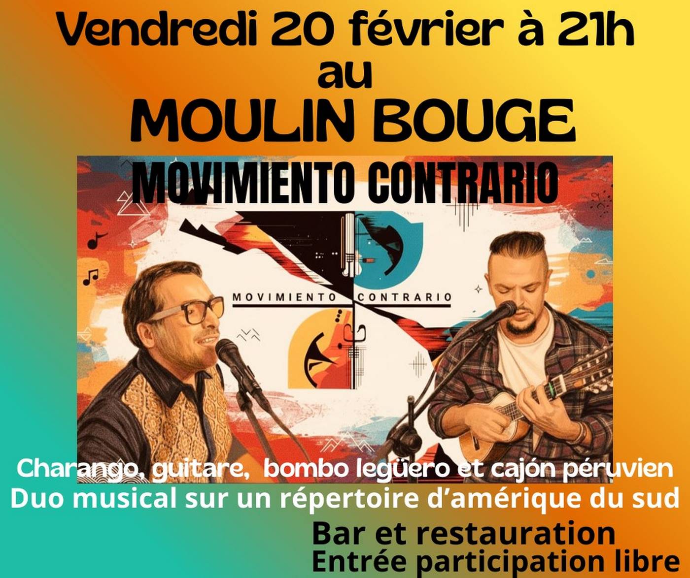 Concert : Movimiento contrario