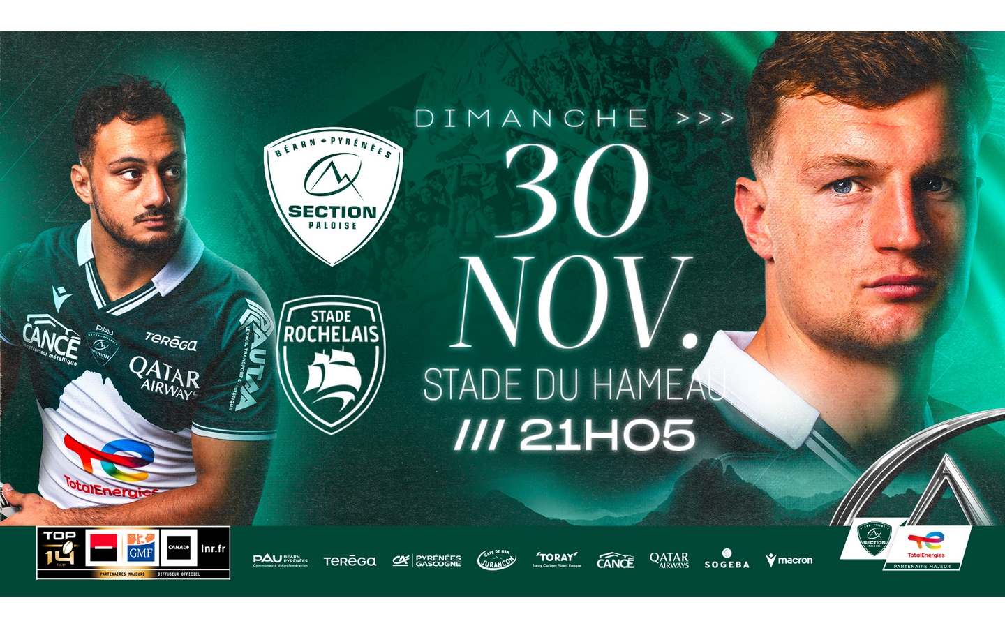 Rugby TOP14 Section Vs Stade Rochelais