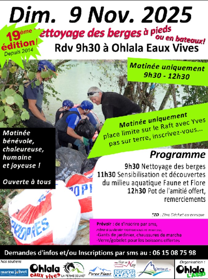 Nettoyage des berges