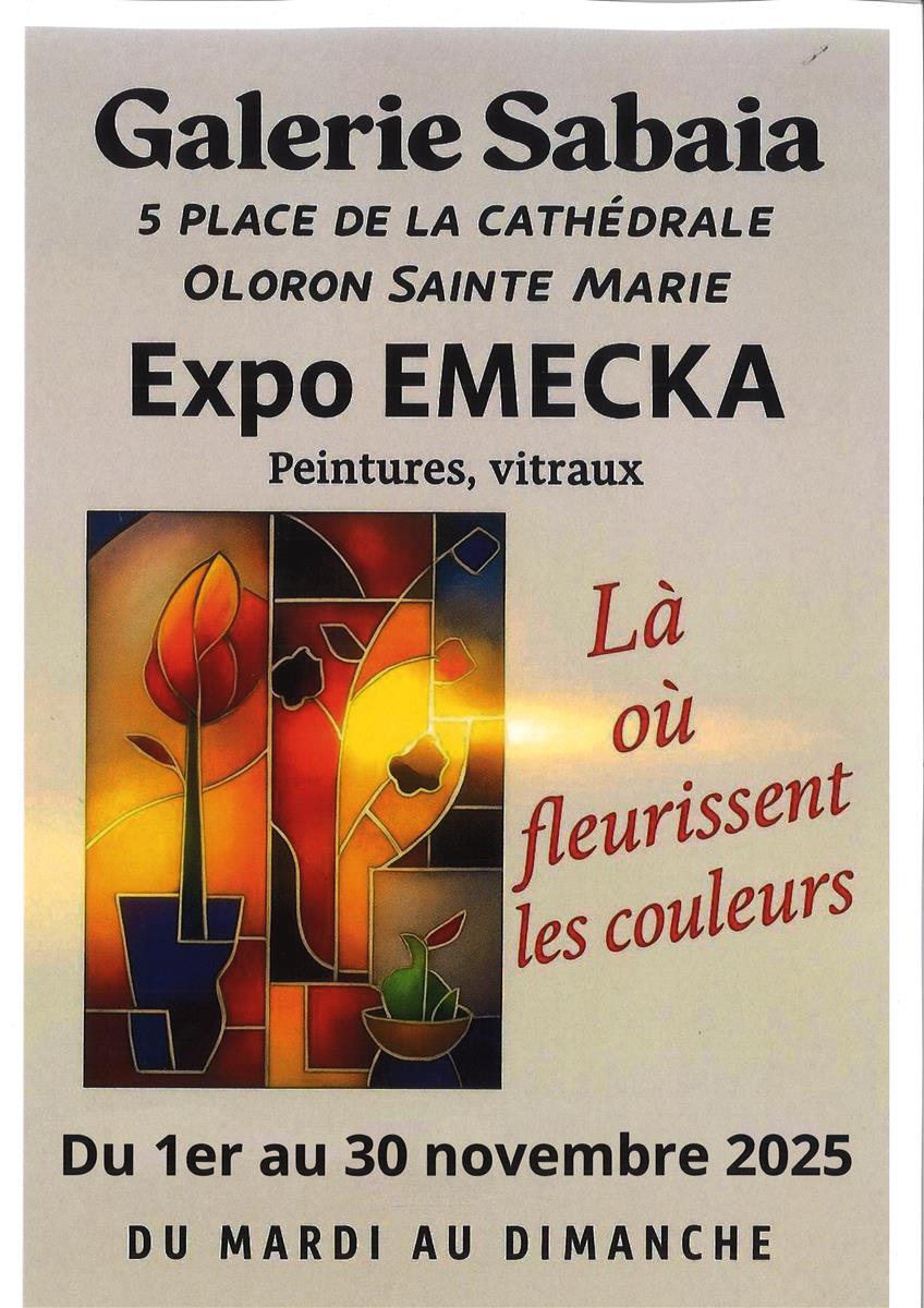 Exposition "Là où fleurissent les couleurs"