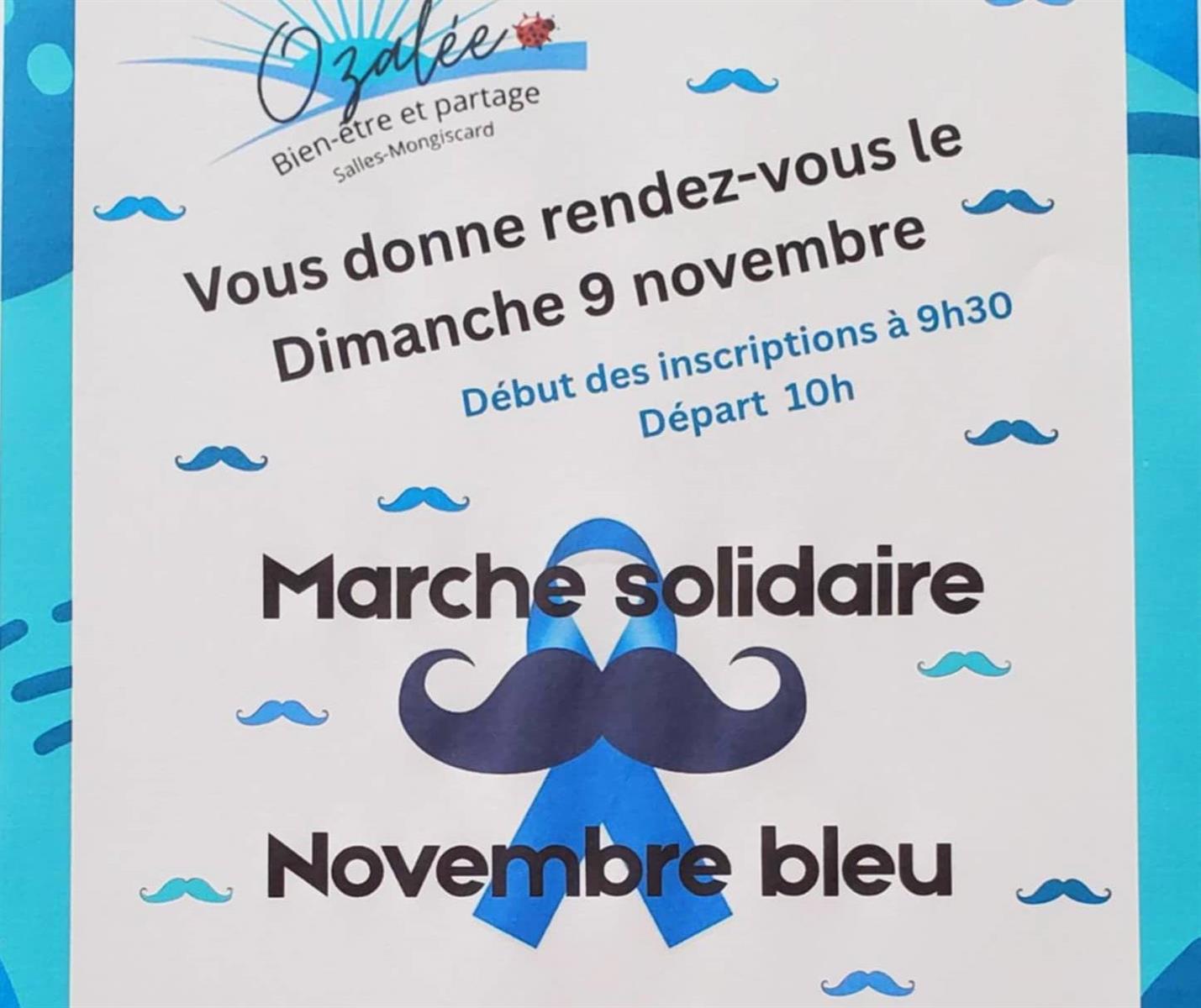 Marche solidaire : Novembre bleu