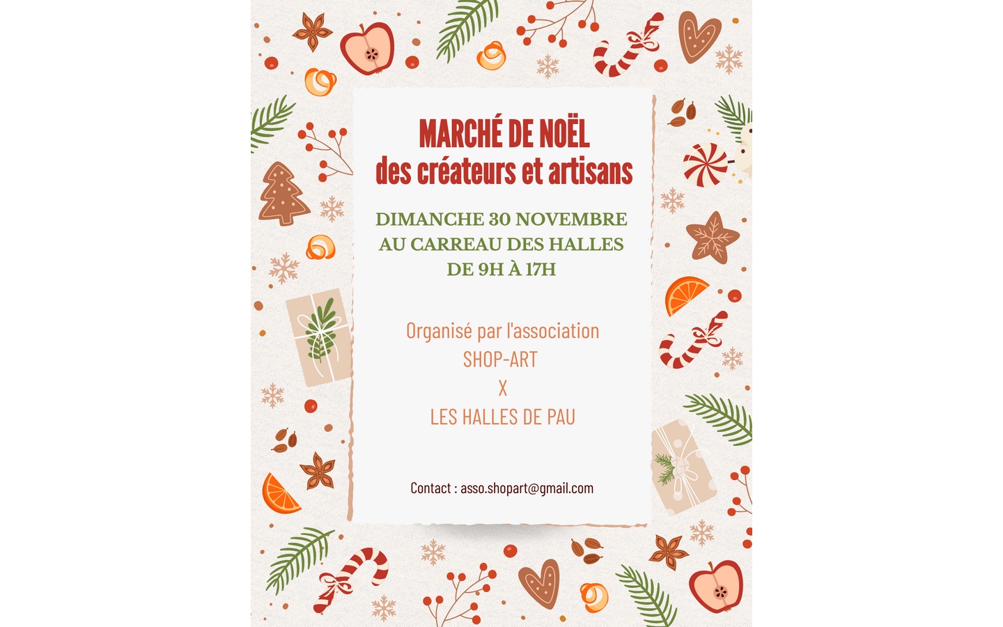 Marché de noël des créateurs
