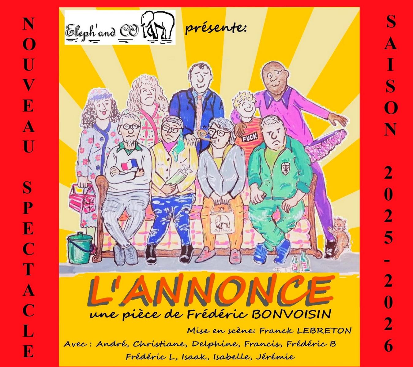 Théâtre : L'annonce