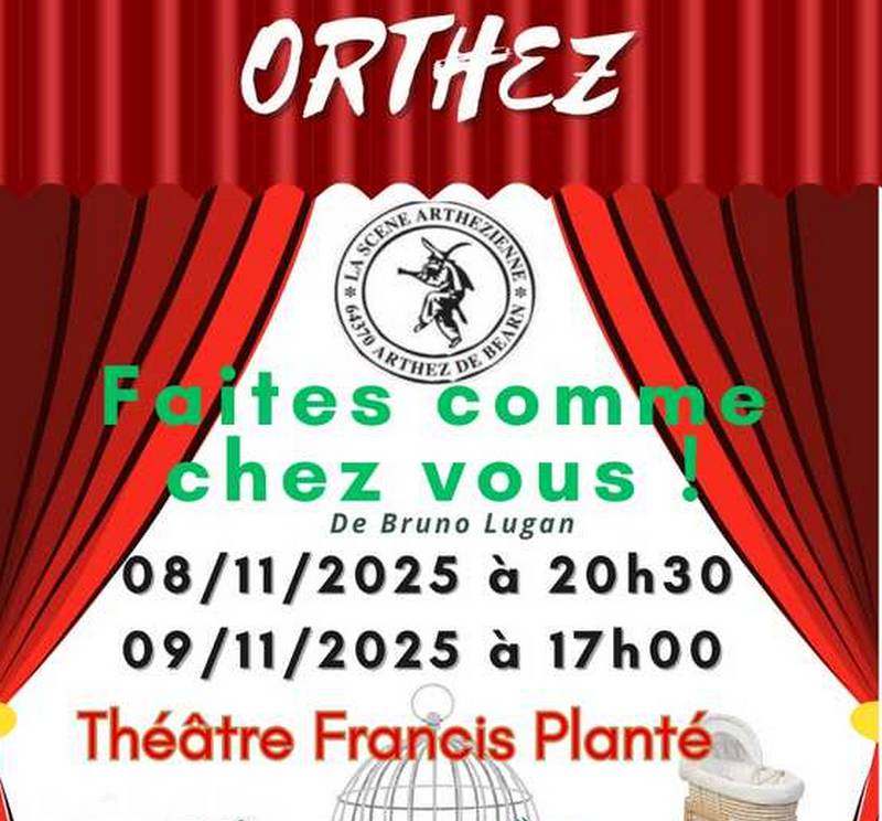 Théâtre : Faites comme chez vous
