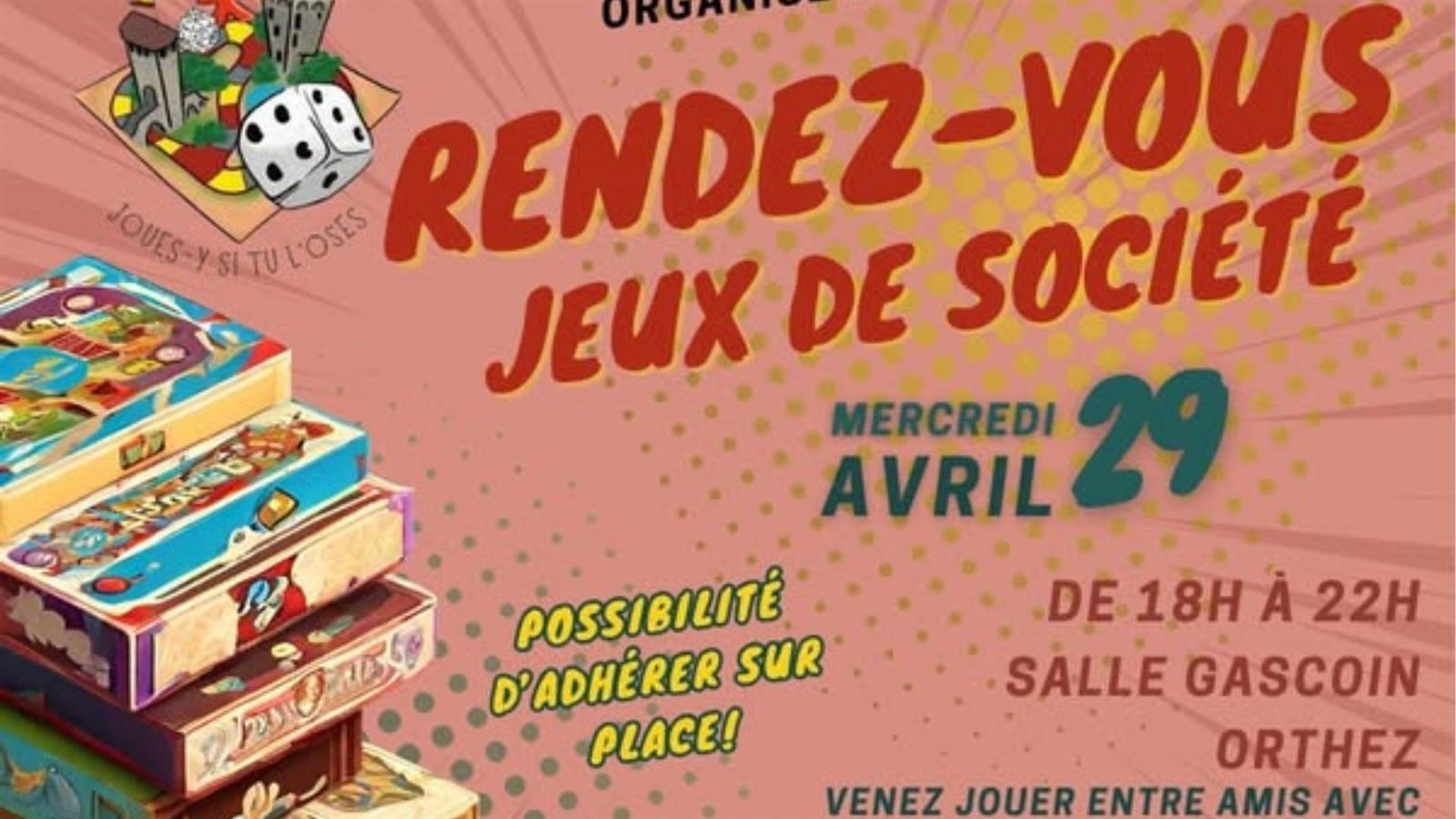 Soirée Jeux de société