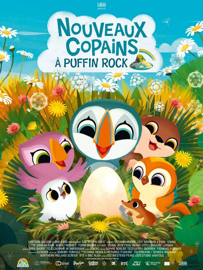 Cinéma Laruns : Nouveaux copains à Puffin Rock