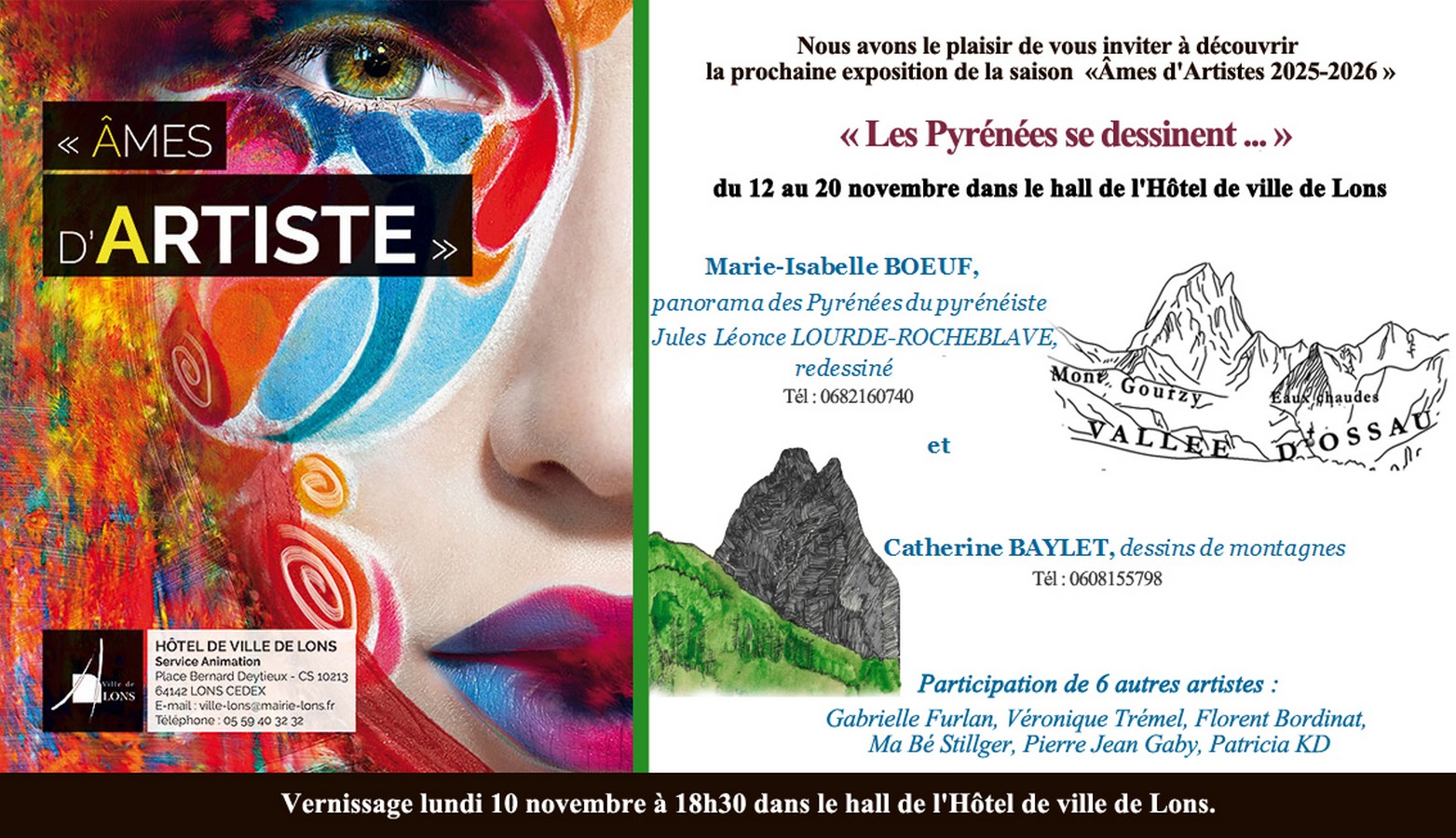 Les Pyrénées se dessinent