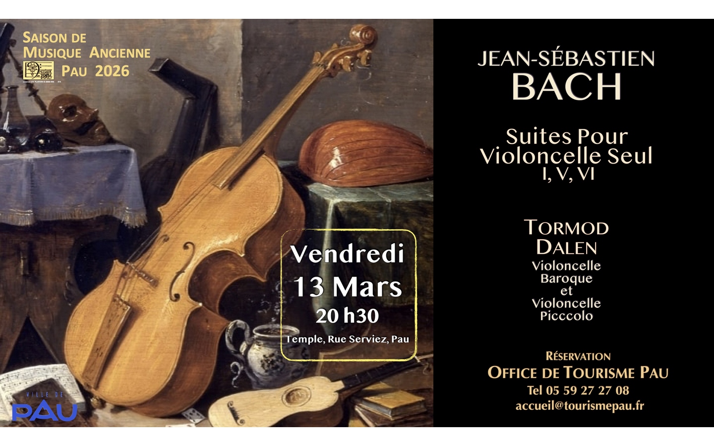 JS Bach - Suites pour violoncelle seul