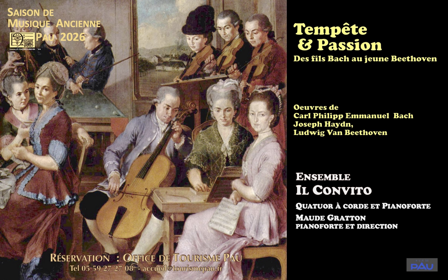 “Tempête & Passion - Des fils Bach au jeune Be ...