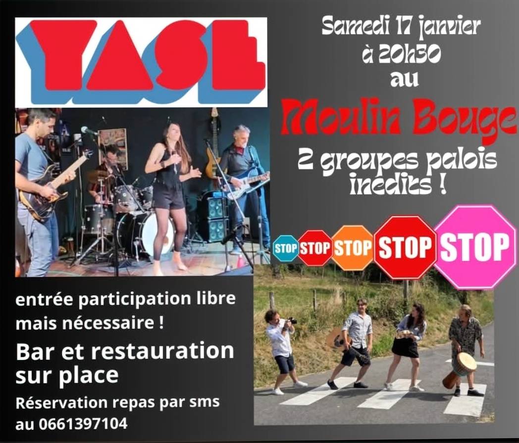 Concerts : Stop et Yase