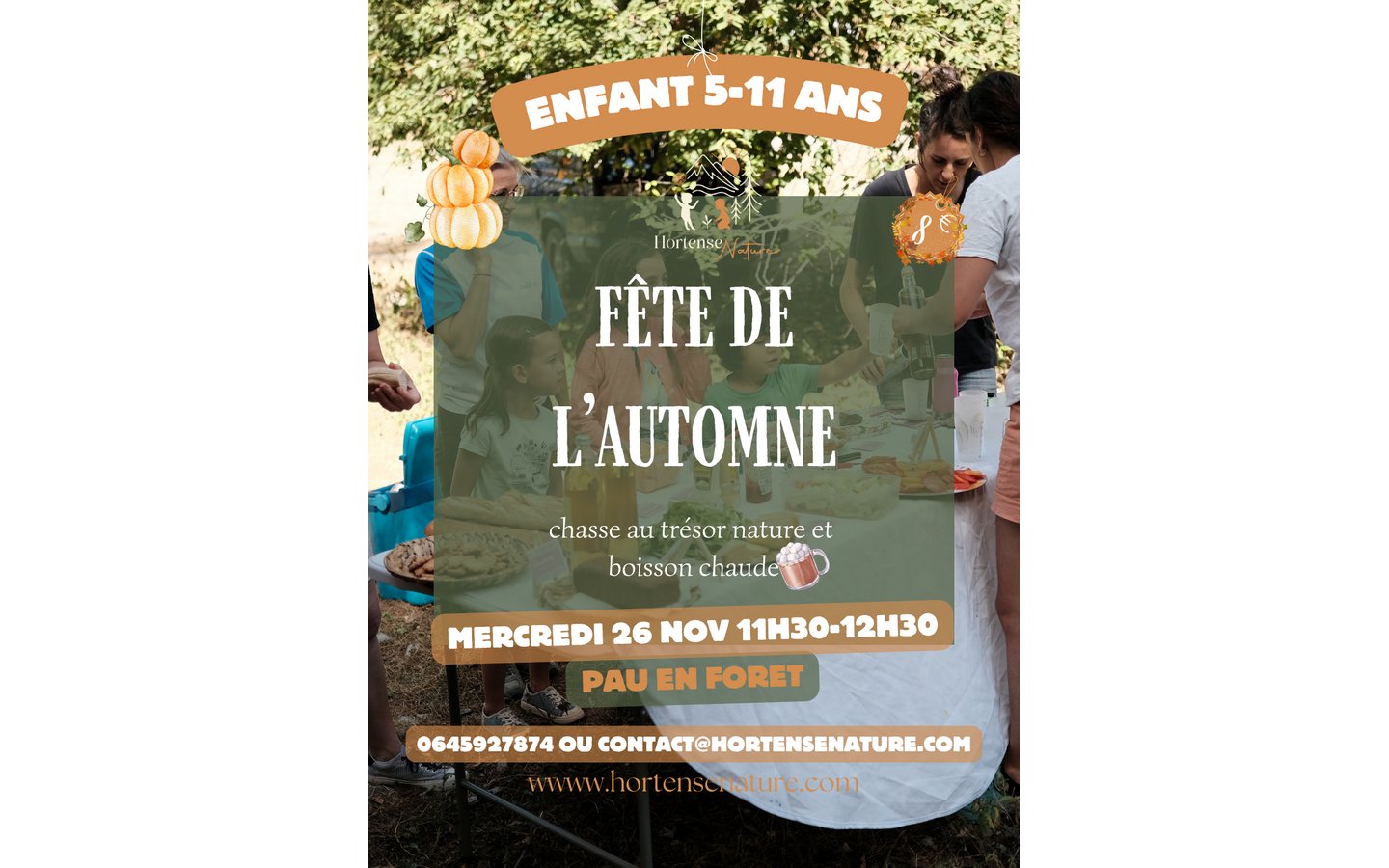 fête de l'automne enfants