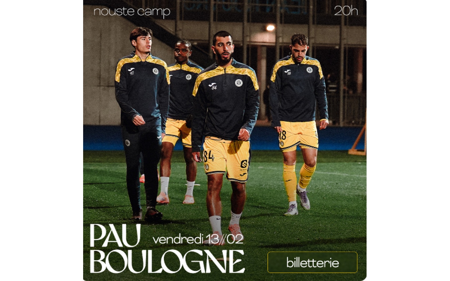 Football - Ligue2 BKT: PAU FC Vs Boulogne