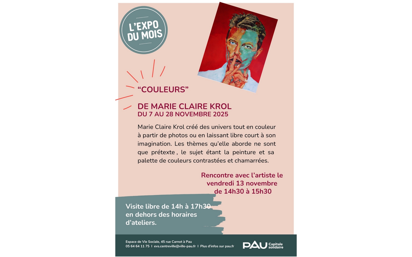 Exposition: "Couleurs" de Marie-Claire Krol