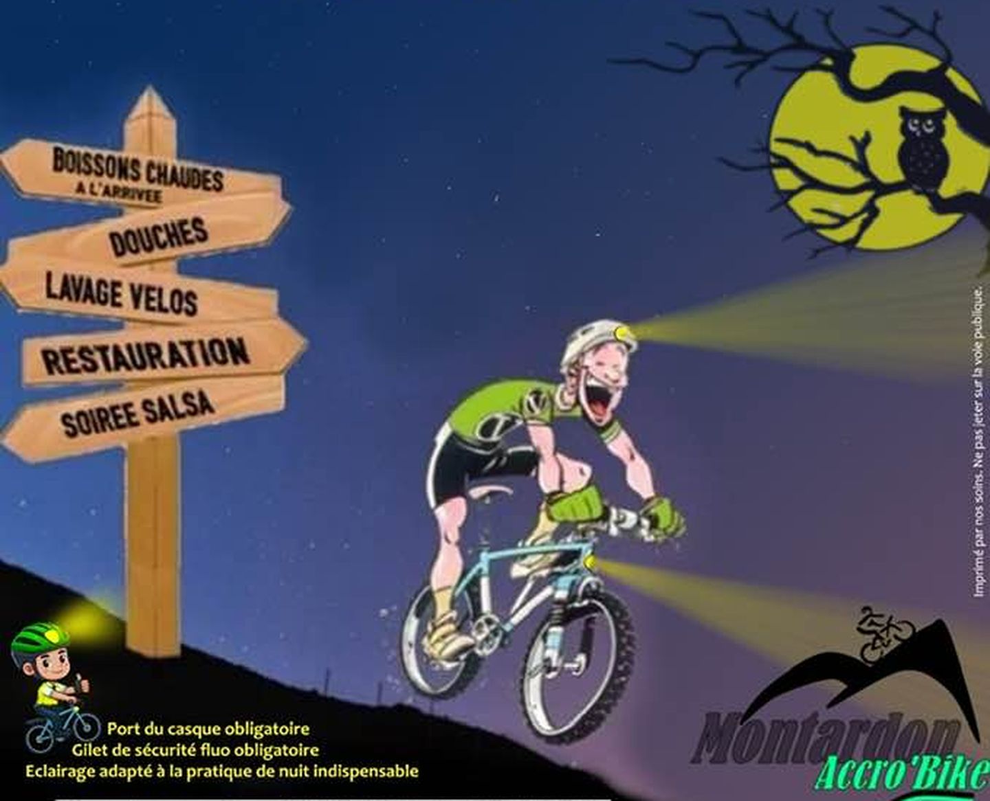 Randonnée nocturne VTT