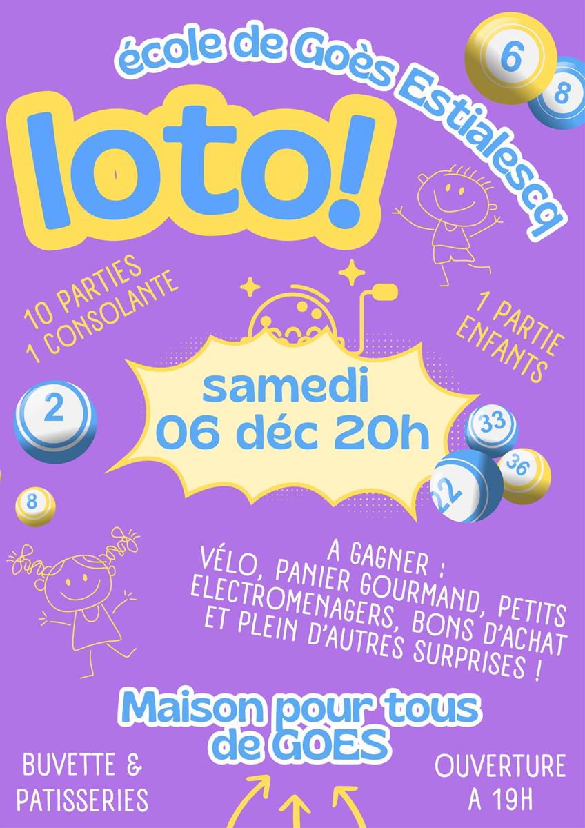 Loto de l'APE Goes Estialescq