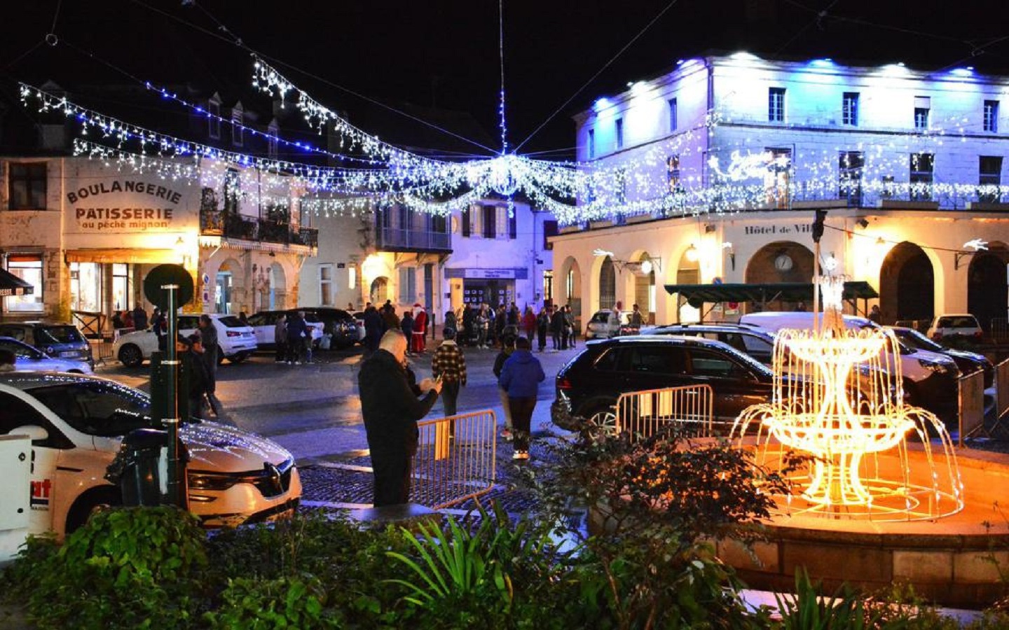Inauguration des illuminations de Noël