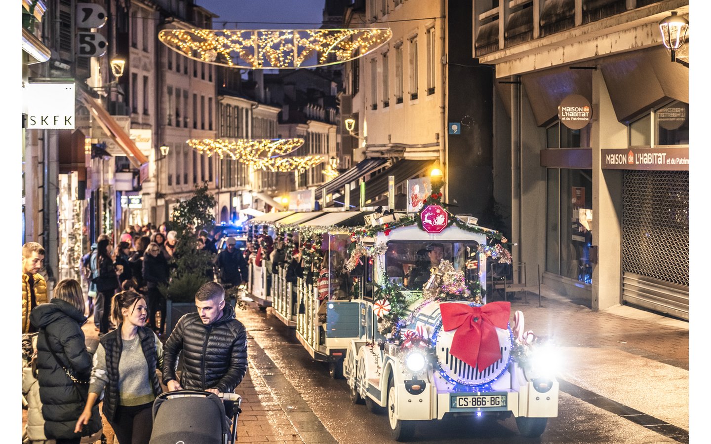 Noël à Pau - Les Balades en petit train du pèr ...