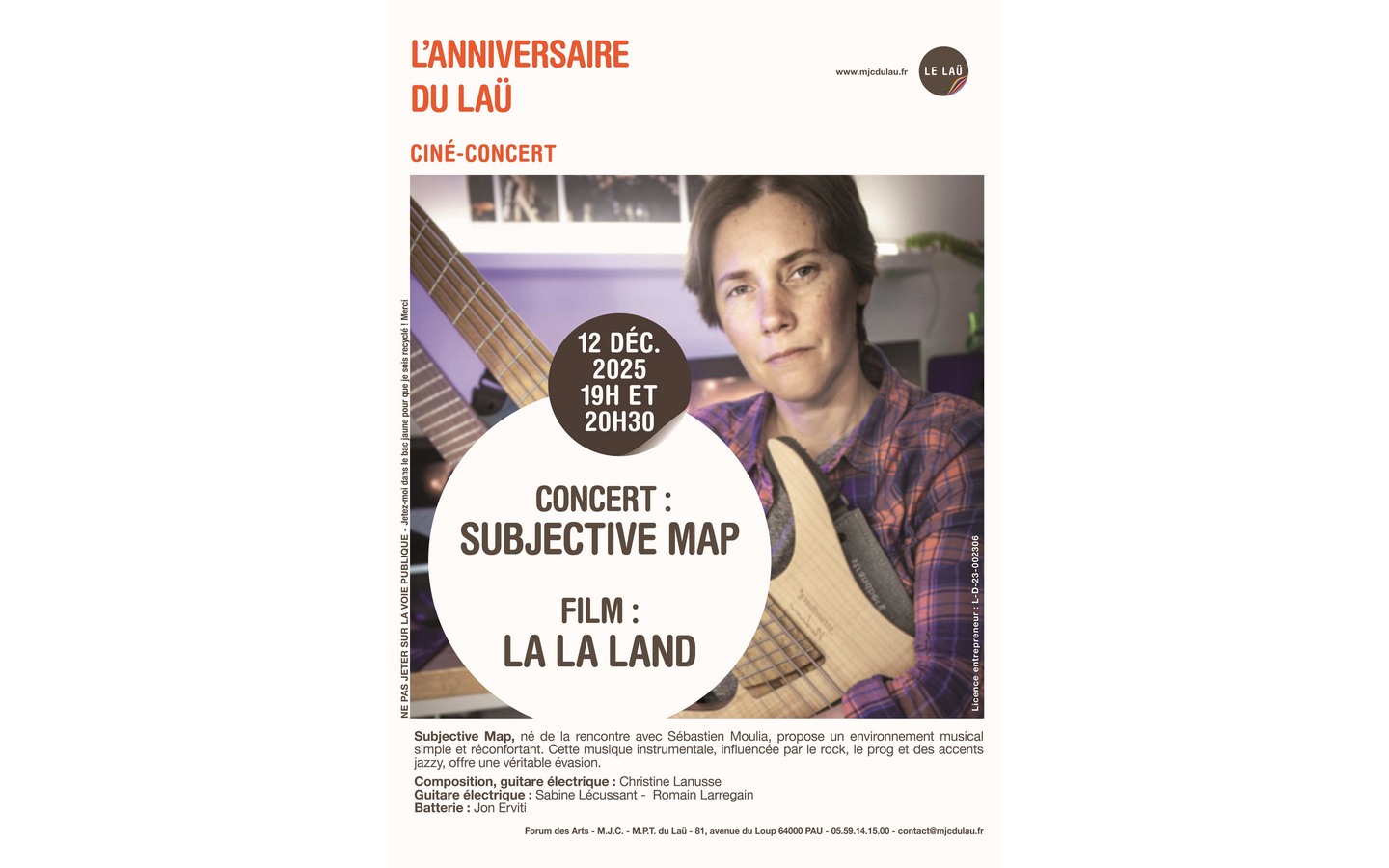 L'ANNIVERSAIRE DU LAÜ - CINÉ-CONCERT