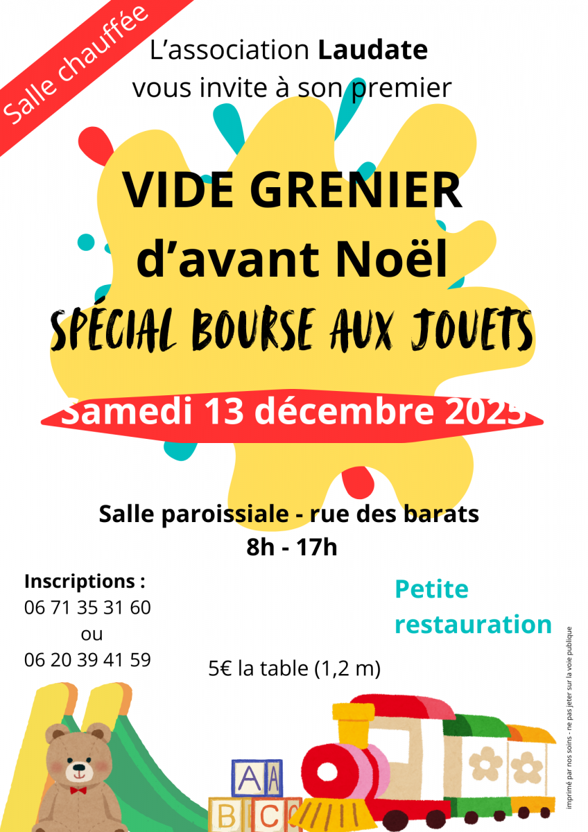 Vide Grenier - Bourse aux Jouets