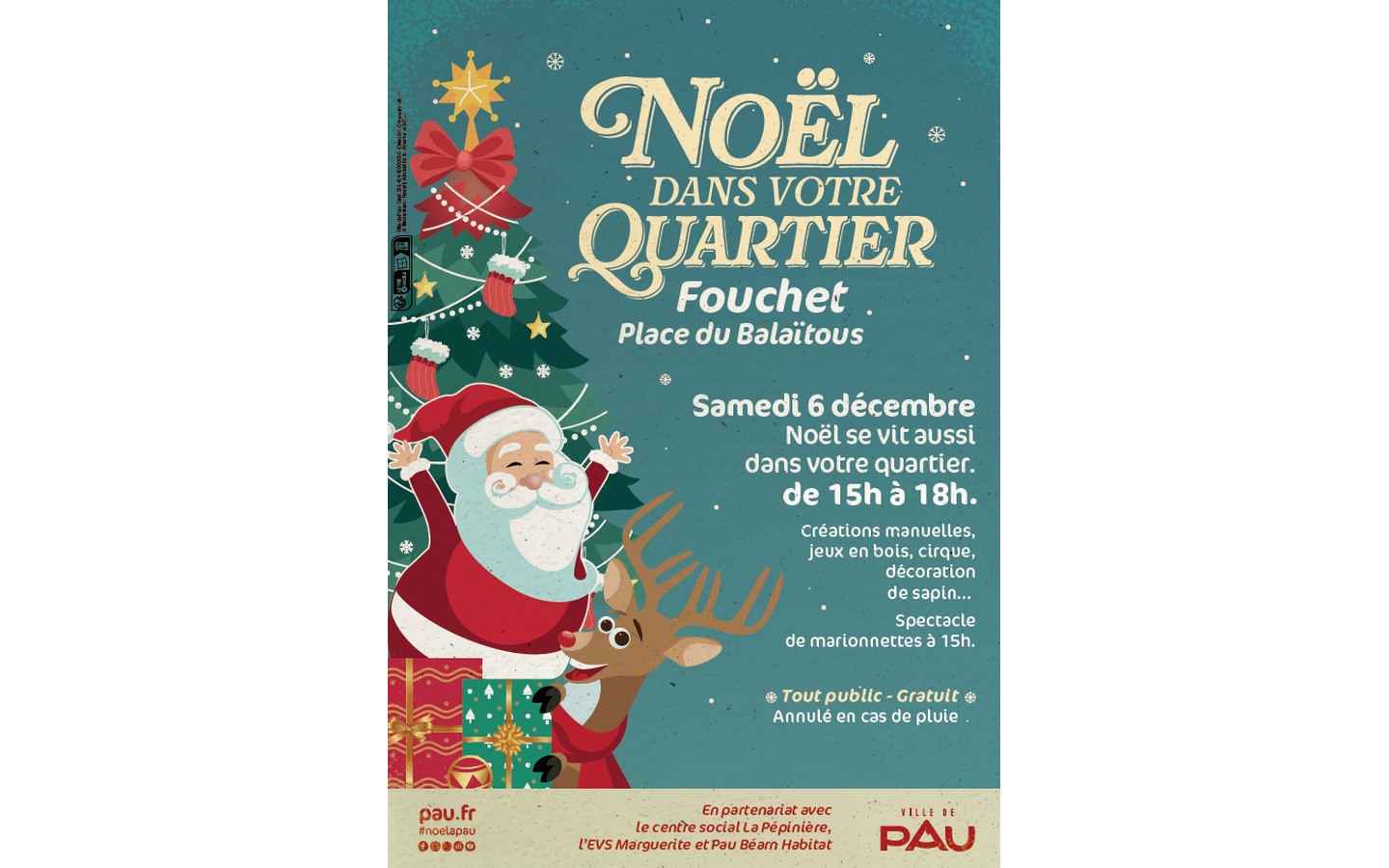 Noël à Pau : Quartier Fouchet