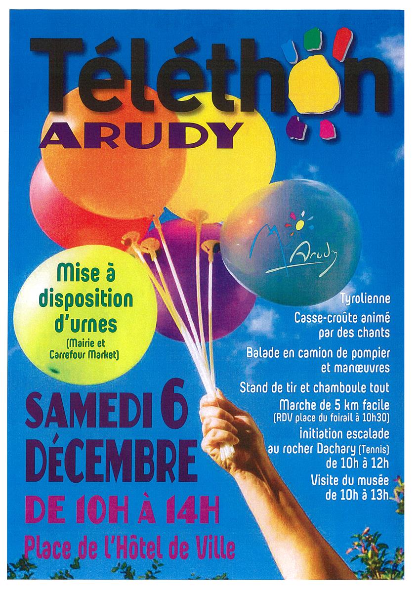 Téléthon à Arudy