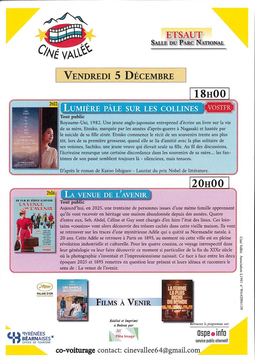 Ciné vallée - La venue de l'Avenir