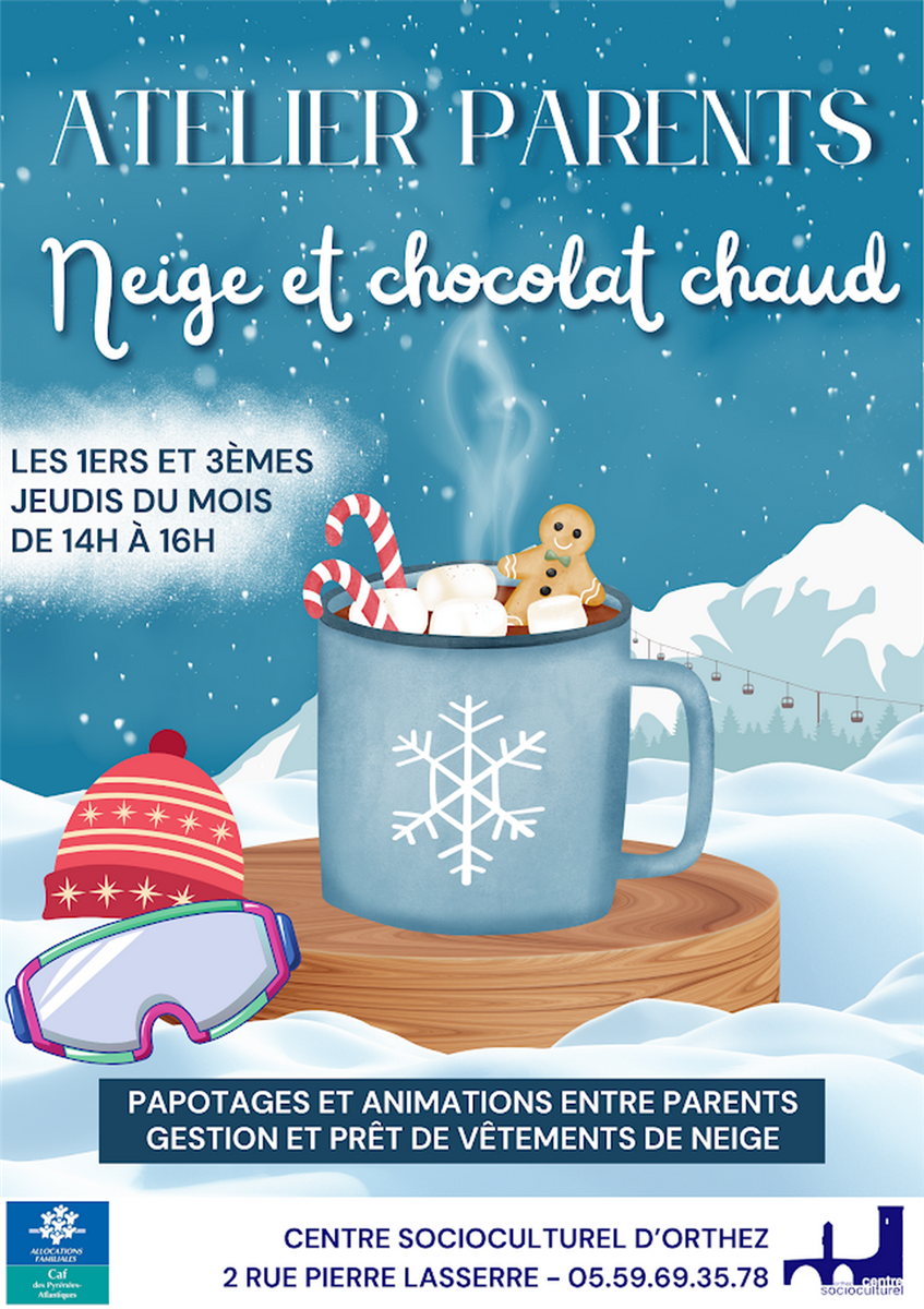 Atelier Parents : Neige et chocolat chaud