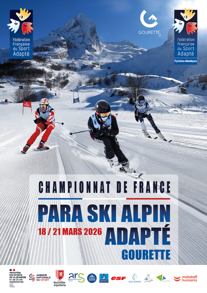 Championnat de France Para ski alpin adapté Go ...