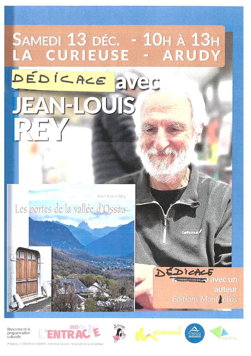 Dédicaces : Jean-Louis REY, Les Portes de la V ...